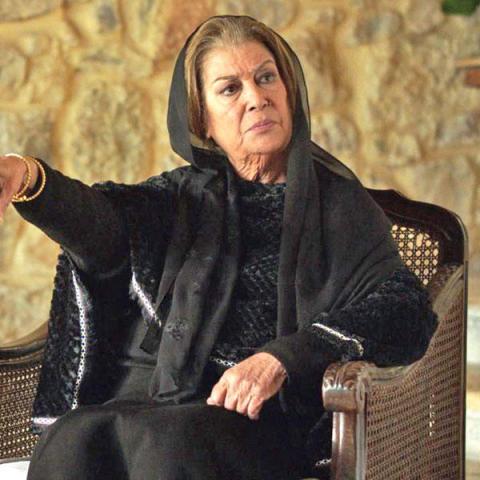 منى واصف - صورة من مسلسل الهيبة
