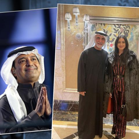 راشد الماجد يسبب خلاف بين حبيب غلوم وزوجته