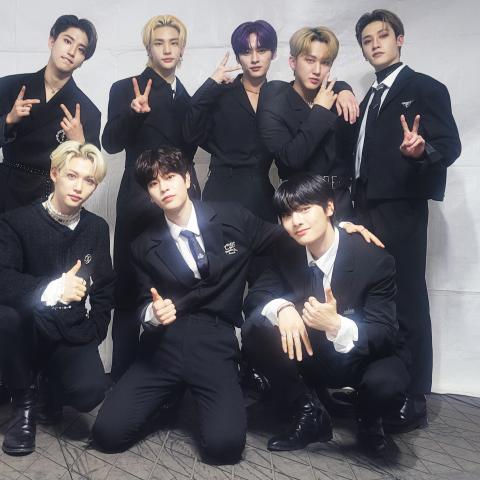 فرقة ستراي كيدز - صورة من انستغرام