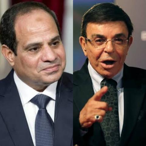 الرئيس عبد الفتاح السيسي وسمير صبري