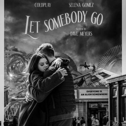 سيلينا غوميز وكريس مارتن - صورة من انستغرام