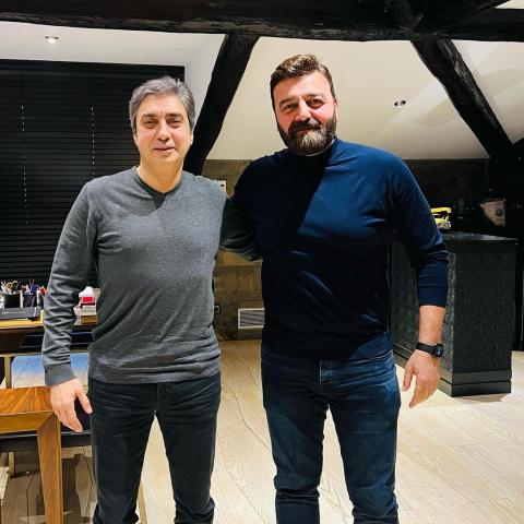 نجاتي شاشماز وسامر المصري - صورة من إنستغرام