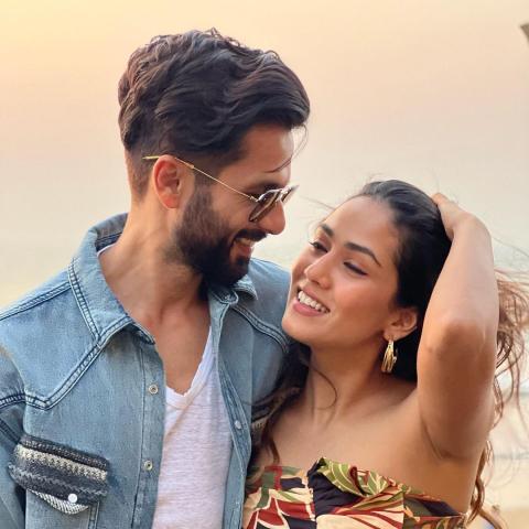 شاهيد كابور وزوجته ميرا - صورة من انستغرام