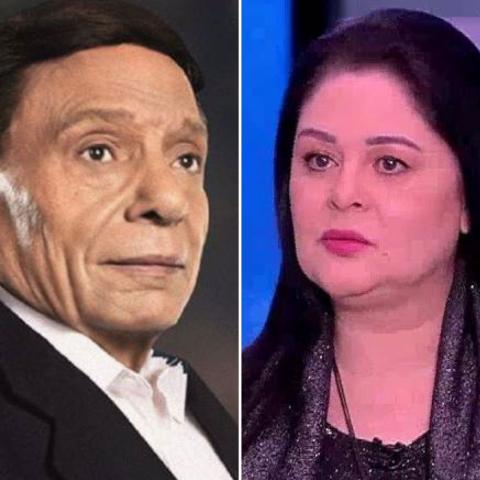 علا رامي وعادل إمام - صورة معدلة من السوشيال ميديا