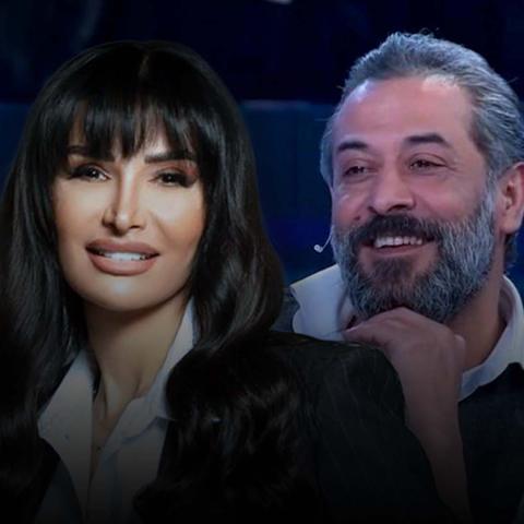 رشا شربتجي وعبدالمنعم عمايري