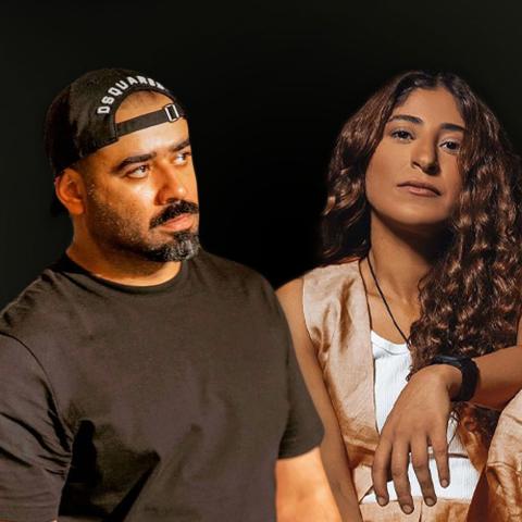 شجون الهاجري وبشار الشطي