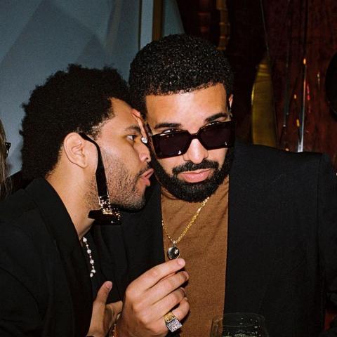 دريك وذا ويكند - صورة من إنستغرام