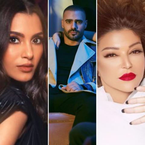 سميرة سعيد وكارمن سليمان وجوزيف عطية - صورة معدلة من السوشيال ميديا