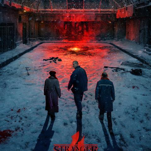 بوستر جديد لمسلسل  Stranger Things - صورة من تويتر نتفليكس
