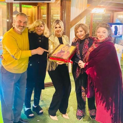 هدى رمزي في ظهور جديد