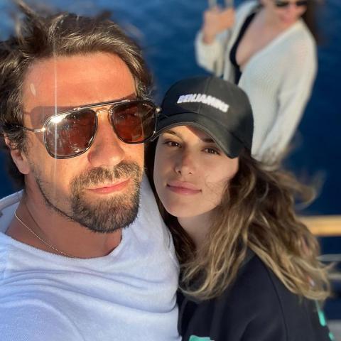 ابراهيم تشيليكول مع زوجته ميهري موتلو