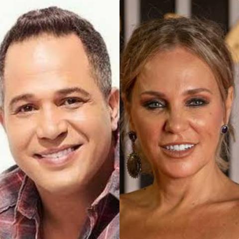 شيرين رضا ومصطفى درويش