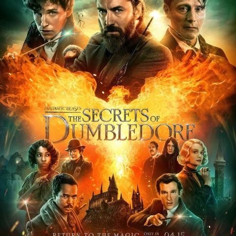 بوستر فيلم Fantastic Beasts: The Secrets of Dumbledore - انستغرام @fantasticbeastsmovie