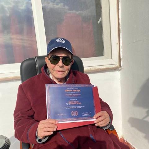 الصور الأولى لسمير صبري من المستشفى