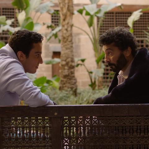 خالد النبوي وابنه نور