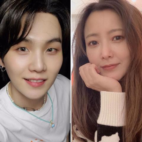 شوقا وكيم هي سون - صورة معدلة من السوشيال ميديا