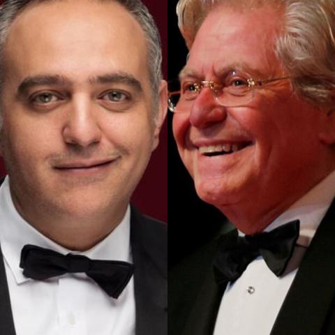 حسين فهمي ومحمد حفظي