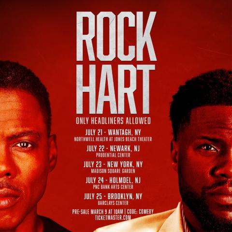 بوستر جولة كيفن هارت وكريس روك - تويتر @chrisrock