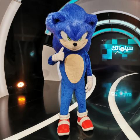 شخصية سونيك في استديو سينماتك