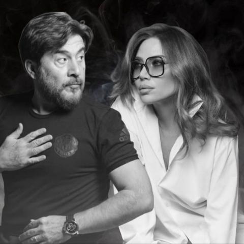 عابد فهد وسلافة معمار - صورة معدلة من السوشيال ميديا