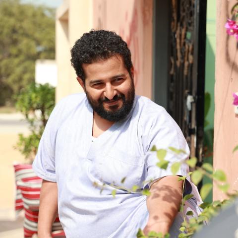 ابراهيم الحجاج من كواليس مسلسل &quot;منهو ولدنا&quot;