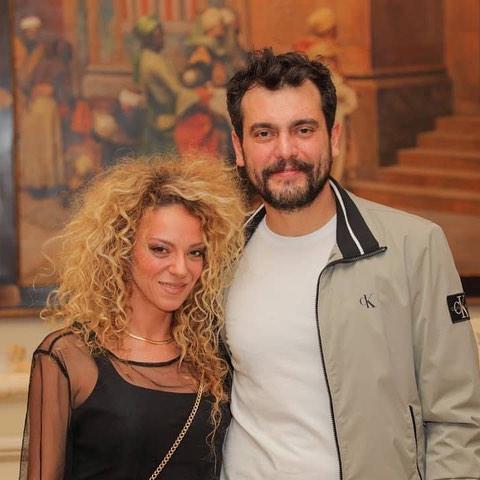 سامر إسماعيل وزوجته مايا - صورة من انستقرام