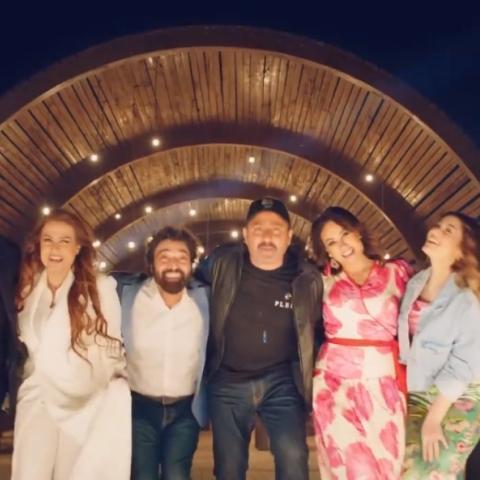 أبطال إعلان جديد برمضان