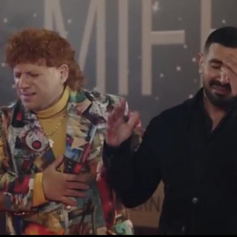 أحمد سعد وأحمد مكي من مسلسل الكبير اوي 6