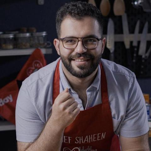 شيف شاهين - الصورة من انستغرام