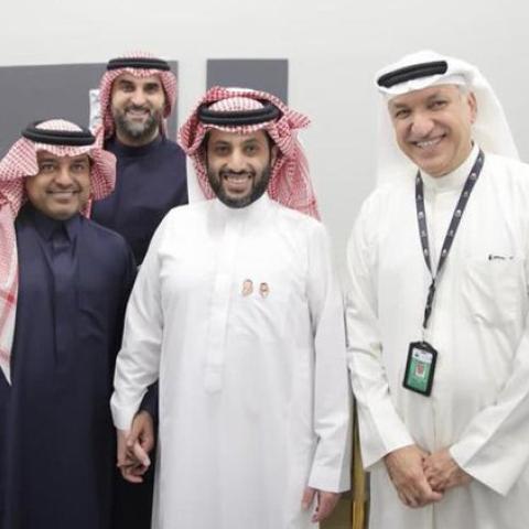 صورة من حساب @Turki_alalshikh على تويتر