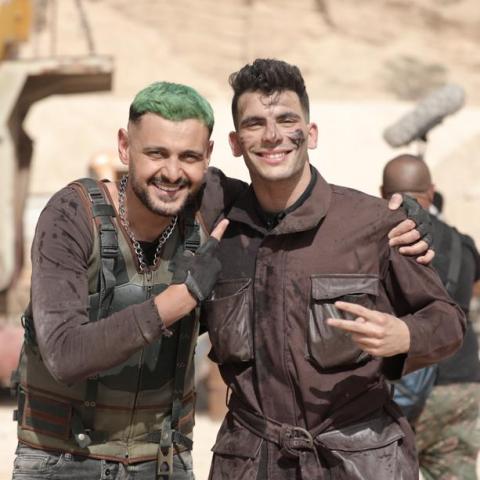 رامز جلال وزيزو - صورة من تويتر