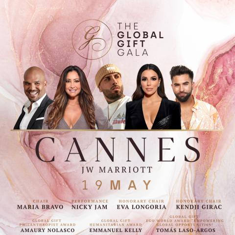حفل جلوبال جيفت جالا في مدينة كان  لدعم حملة &quot;Heartbeat for Ukraine&quot;