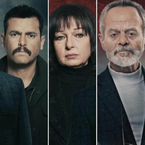 نجوم مسلسل كسر عضم