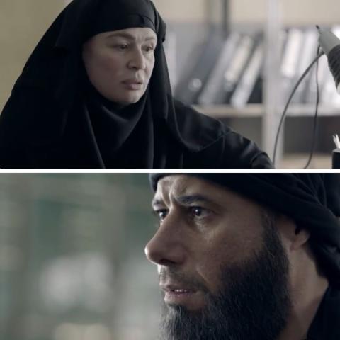 إلهام شاهين وأحمد السعدني - صورة معدلة من السوشيال ميديا