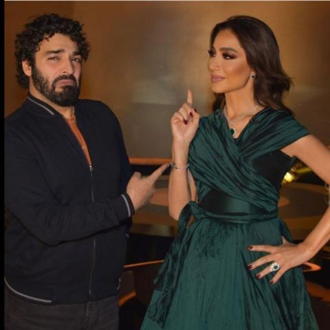 بسمة وهبة وحميد الشاعري