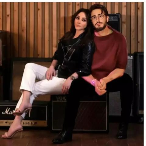 صورة متداولة لسعد لمجرد واليسا على السوشيال ميديا