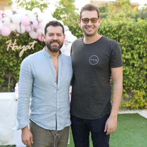 عمرو يوسف وشقيقه علي