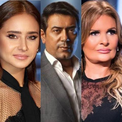 يسرا ونيللي كريم وأحمد وفيق