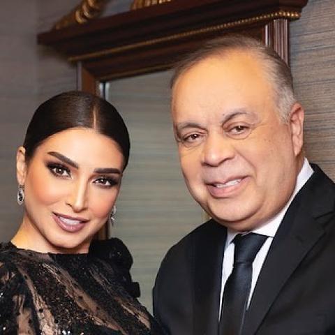 أشرف زكي وروجينا - صورة من انستقرام