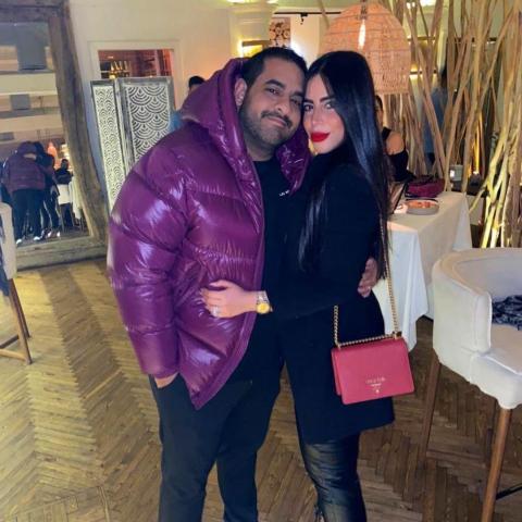 ماهيتاب ماجد المصري وزوجها - صورة من انستقرام