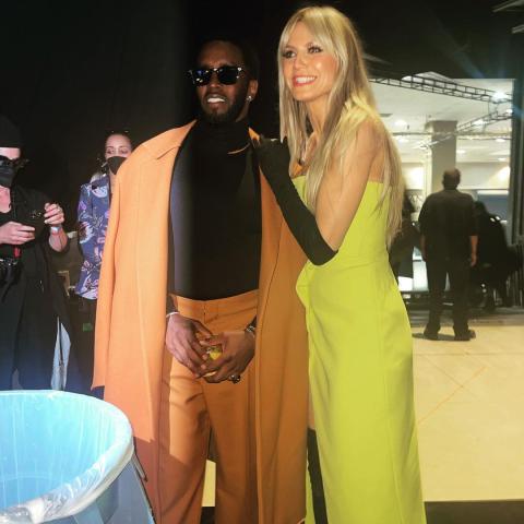 هايدي كلوم وديدي- انستغرام @heidiklum