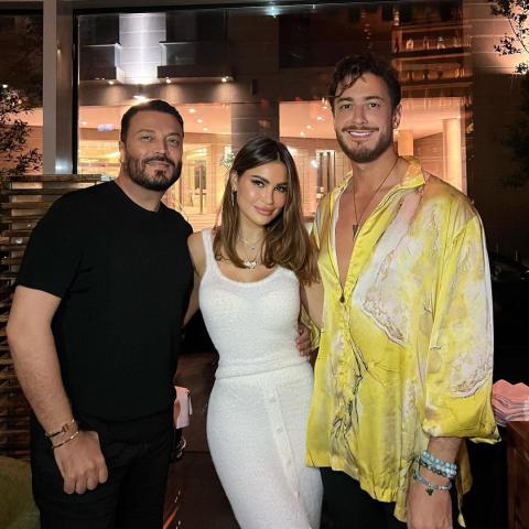 سعد لمجرد ومريم الأبيض وزهير مراد - صورة من انستقرام