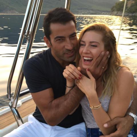 كينان إميرزالي أوغلو و سينيم كوبال - صورة من انستقرام