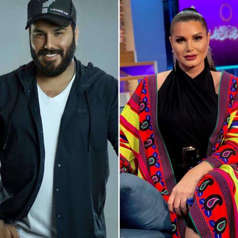 رنين شعار ونور الزين - صورة معدلة من السوشيال ميديا