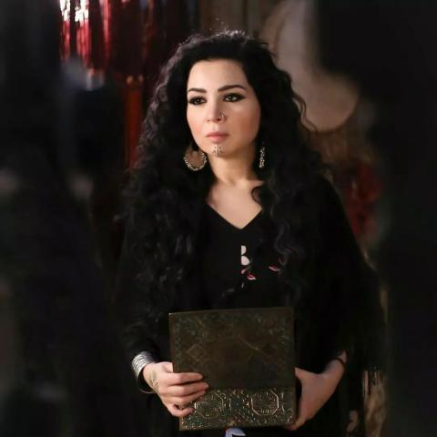 مي عز الدين في جزيرة غنام
