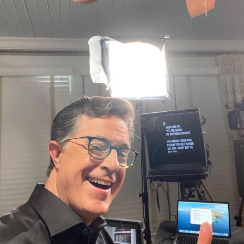 ستيفن كولبير - صورة من انستقرام