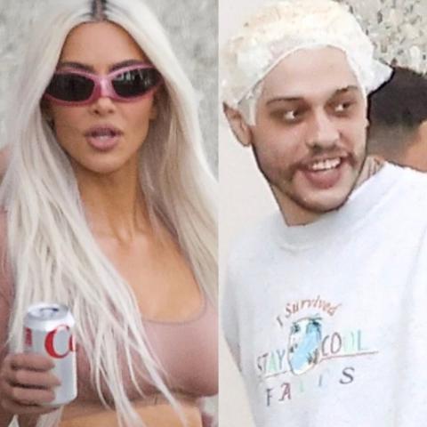 بيت و كيم كارداشيان  - الصورة بكاميرات الباباراتزي