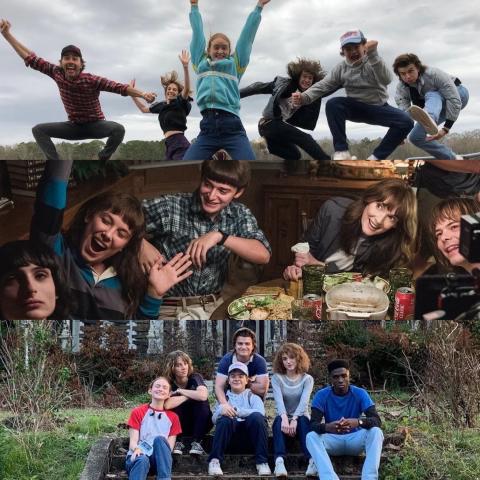 Stranger Things الصورة من انستغرام