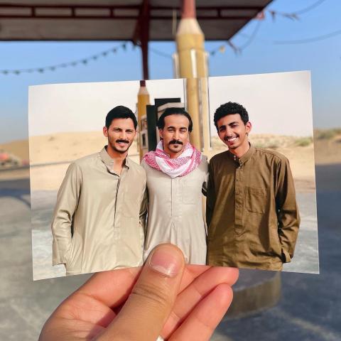 صورة لنجوم مسلسل &quot;سكة سفر&quot; من تويتر&quot;