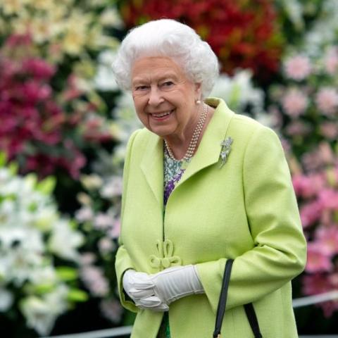 الملكة إليزابيث - صورة من حساب @The Royal Family